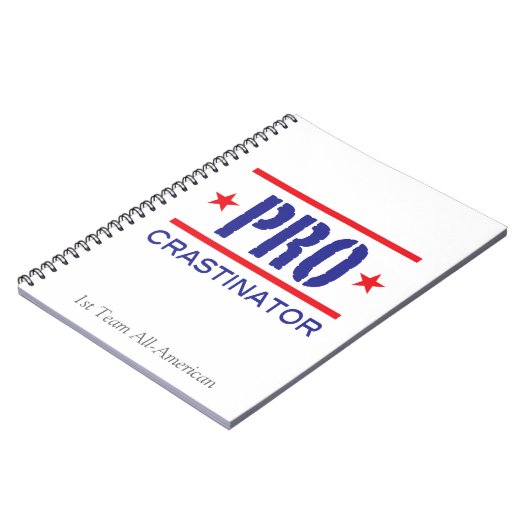 Carnet PROcrastinator (Côté gauche)