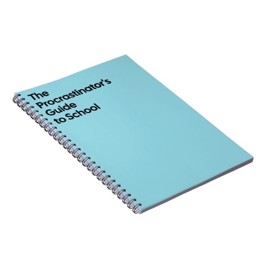 Carnet Procrastinator’s School Notebook (Côté Droit)