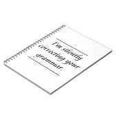 Carnet Produit de personnaliser (Côté gauche)