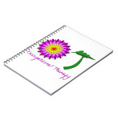 Carnet Produits Flower OT (Côté gauche)