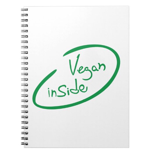 Carnet Produits végétaliens (Devant)
