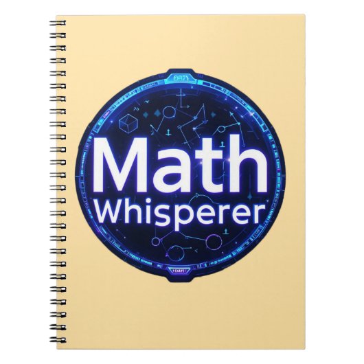 Carnet Prof de maths chuchoteur de maths (Devant)