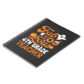 Carnet Prof enseignant de 4e année Halloween Fab-BOO-Lous (Côté gauche)