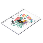 Carnet Prof Enseignant Rétro C'est Mon Truc Disque Vinyle (Côté gauche)