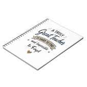 Carnet Prof vraiment génial impossible à oublier (Côté gauche)