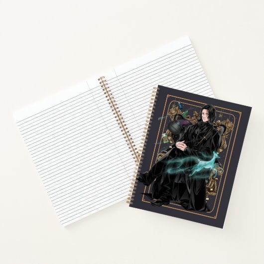 Carnet Professeur Anime Severus Snape assis (Intérieur)
