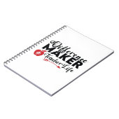 Carnet Professeur Art Différence Maker Vie de l'enseignan (Côté gauche)