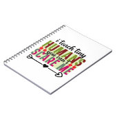 Carnet Professeur Art I Enseigner Minuscules Humains (Côté gauche)