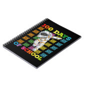 Carnet Professeur astronaute de 100 jours d'école (Côté gauche)