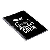 Carnet Professeur Cadeaux | Équipe d'enseignants préscola (Côté Droit)