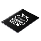 Carnet Professeur Cadeaux | Équipe d'enseignants préscola (Côté gauche)