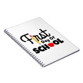 Carnet Professeur Cadeaux | Premier Jour D'École (Côté Droit)