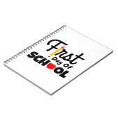 Carnet Professeur Cadeaux | Premier Jour D'École (Côté gauche)