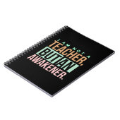 Carnet Professeur d'art enseignant An Awakener (Côté gauche)