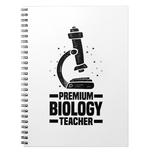 Carnet Professeur de biologie (Devant)