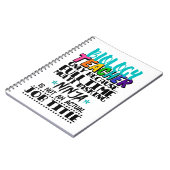 Carnet Professeur de biologie seulement parce que plein t (Côté gauche)