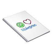 Carnet Professeur de catégorie d'enfant d'école de jardin (Côté Droit)