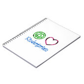 Carnet Professeur de catégorie d'enfant d'école de jardin (Côté gauche)