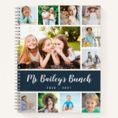 Carnet Professeur de collage photo de classe personnalisé (Devant)