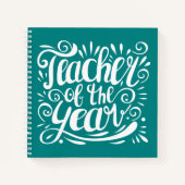 Carnet Professeur de l'année (Devant)