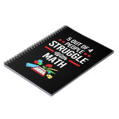 Carnet Professeur De Mathématiques 5 Sur 4 Personnes (Côté gauche)