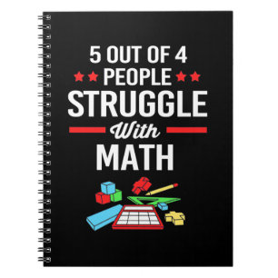 Carnet Professeur De Mathématiques 5 Sur 4 Personnes