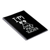 Carnet Professeur de mathématiques Je suis enseignant de  (Côté Droit)