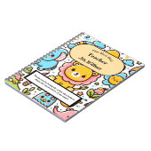 Carnet Professeur de Merci personnalisé (Côté gauche)