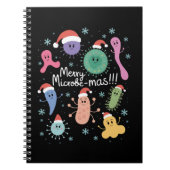 Carnet Professeur de microbiologie de Noël Microbe Scienc (Devant)