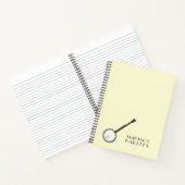 Carnet Professeur de musique de Banjo (Intérieur)