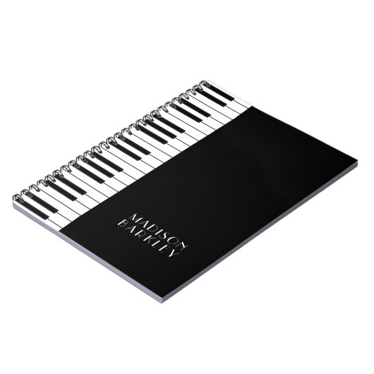 Carnet Professeur de musique de piano (Côté gauche)