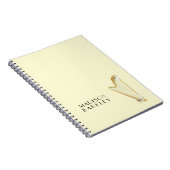 Carnet Professeur de musique musicale de Harp (Côté Droit)