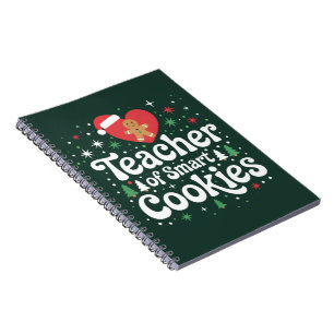 Carnet Professeur de Noël de cookies intelligents