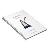 Carnet Professeur de Piano Métrotime Petits Pas (Côté Droit)