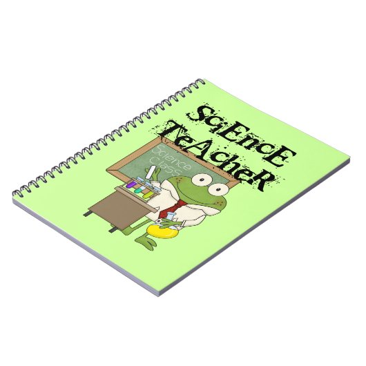 Carnet Professeur de sciences de la grenouille (Côté gauche)