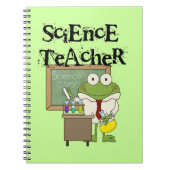 Carnet Professeur de sciences de la grenouille (Devant)