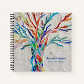 Carnet Professeur de Yoga Arbre de Vie (Devant)