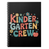 Carnet Professeur Équipe de maternelle Retour à l'école (Devant)