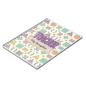 Carnet Professeur Mathématiques Formes École Motif (Côté gauche)
