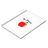 Carnet Professeur personnalisé (Côté gauche)