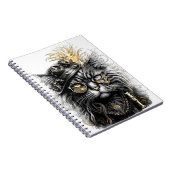 Carnet Professeur Sprocket-Paws Le Chat Steampunk Funky (Côté Droit)