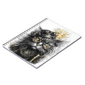 Carnet Professeur Sprocket-Paws Le Chat Steampunk Funky (Côté gauche)