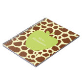 Carnet Professeur vert de girafe d'Apple (Côté gauche)