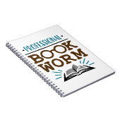Carnet Professional Bookworm Avid Book Reader (Côté Droit)