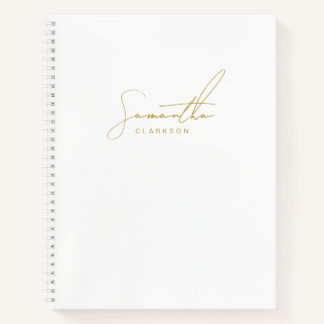 Carnet Professional Handwritten Gold Script Typography