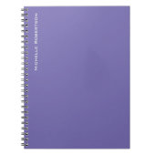 Carnet Professional Minimalist Plain Modern Ajouter un no (Devant)