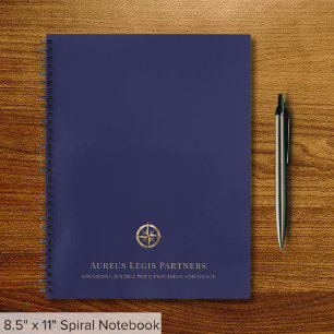 Carnet professionnel Blue Gold
