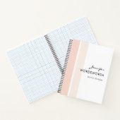 Carnet professionnel Coral Rose Pastel (Intérieur)