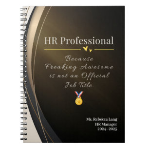 CARNET professionnel HR - Drôle cadeau personnalis