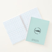 Carnet Professionnel Moderne Logo d'entreprise Lumière Tu (Intérieur)